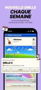 Une nouvelle grille chaque semaine dans Flèche-moi ça